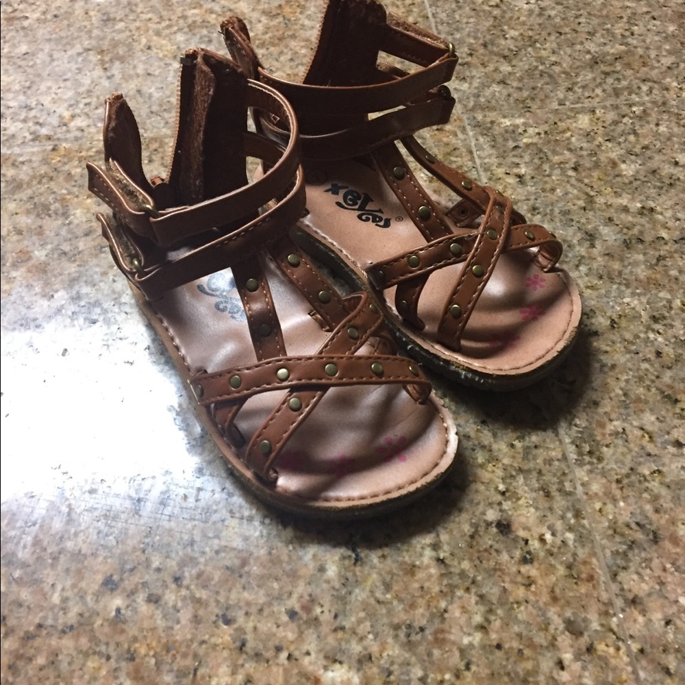 Toddler Girl Caged Sandal